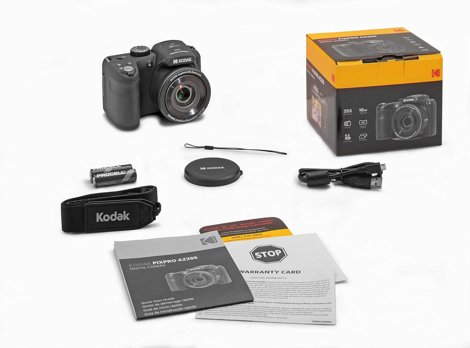 Kodak Cámara Bridge PIXPRO AZ255 – 16MP CMOS con Zoom Óptico 25x, OIS y Pilas AA - Image 9