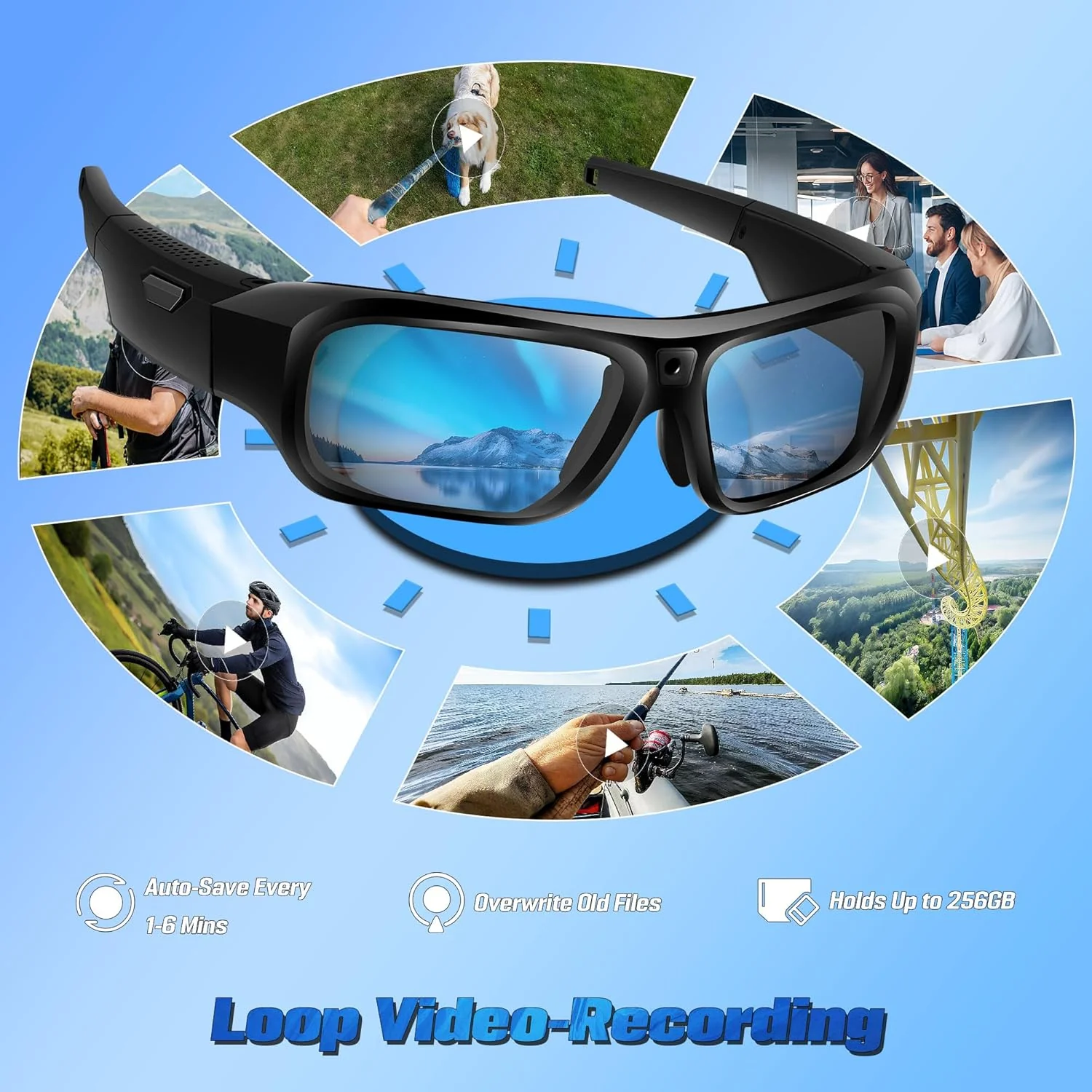 Lentes con cámara 4K mejoradas (2025), Lentes inteligentes con cámara - Image 7