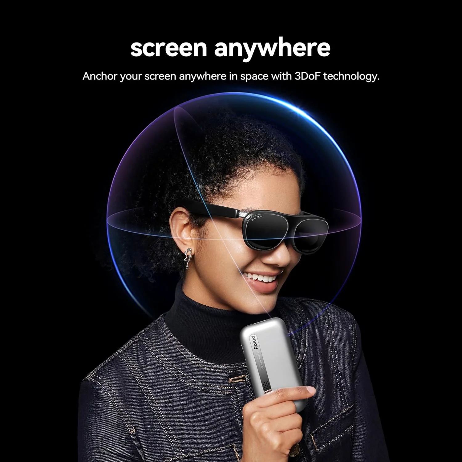 Lentes Rokid AR Spatial Max2 + Station2 | 3DoF y 300" - Image 9