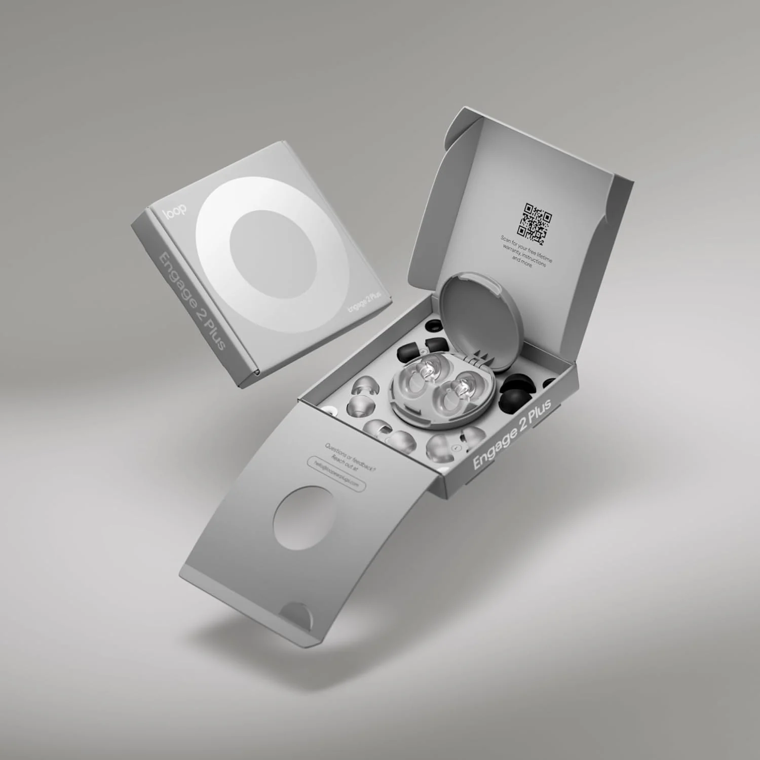 Loop Engage 2 Plus - Tapones para los oídos para aliviar el ruido diario con voz clara para reuniones sociales, trabajo, conversación, crianza y sensibilidad, reducción de ruido de 16 dB + silencio - Image 3