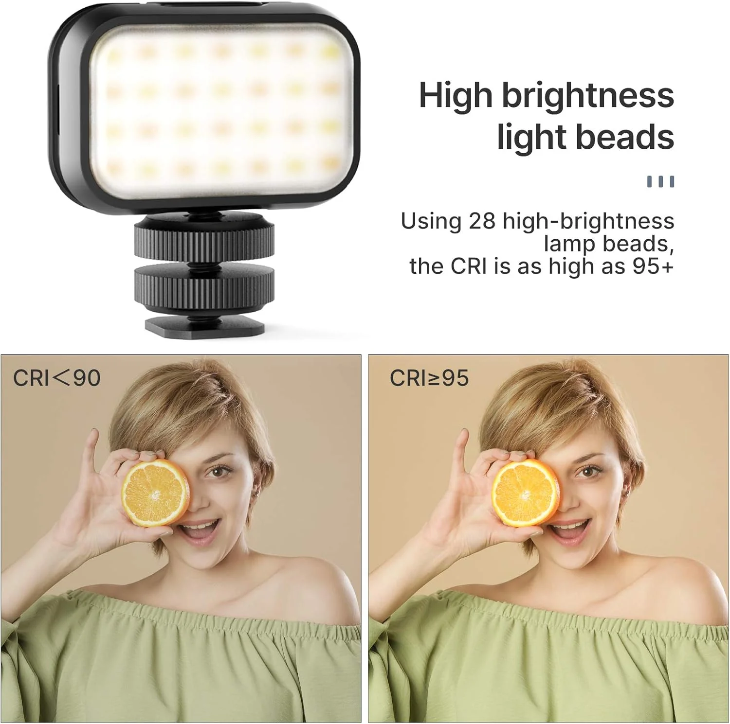ULANZI PICTRON VL28 - Luz LED recargable - Image 3