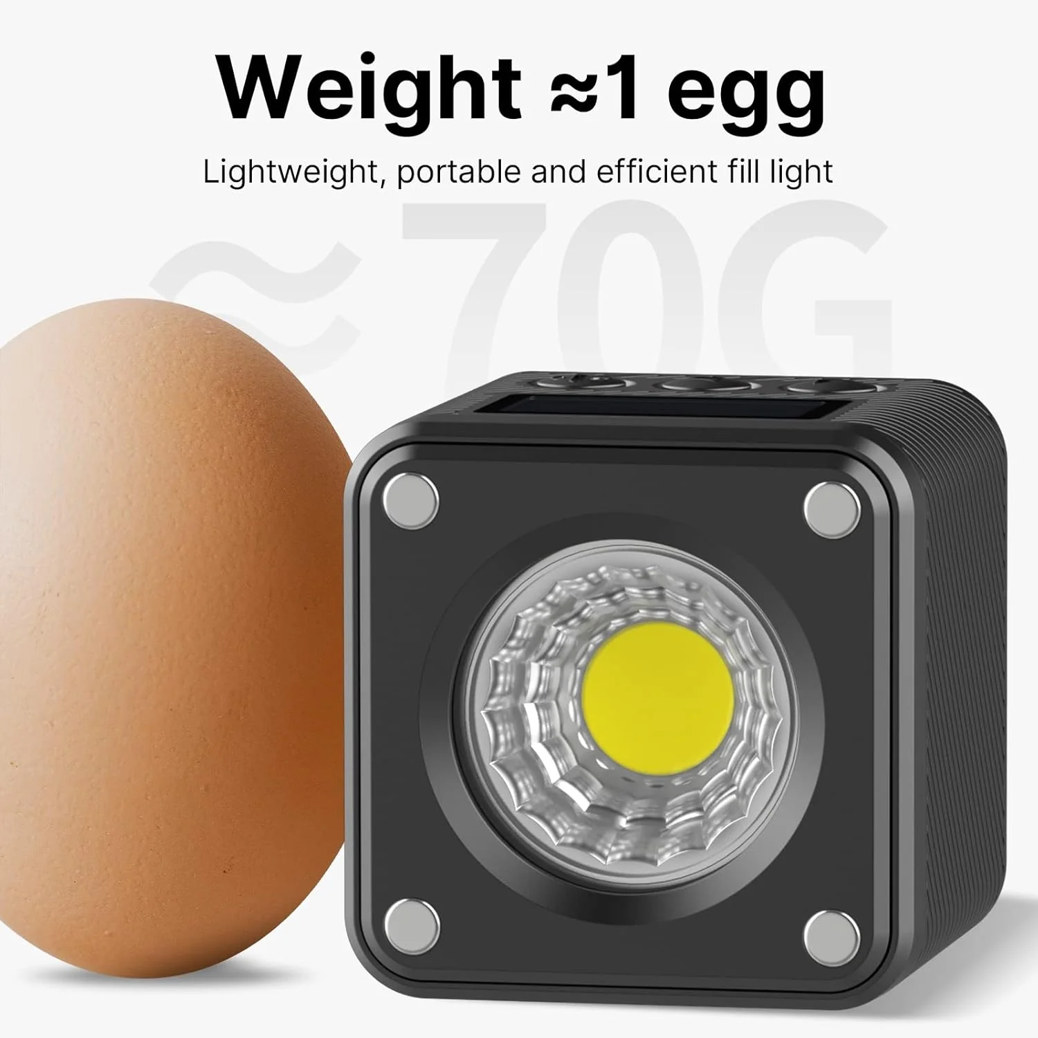 ULANZI L2 - Luz de video COB bicolor mini cubo - Image 4