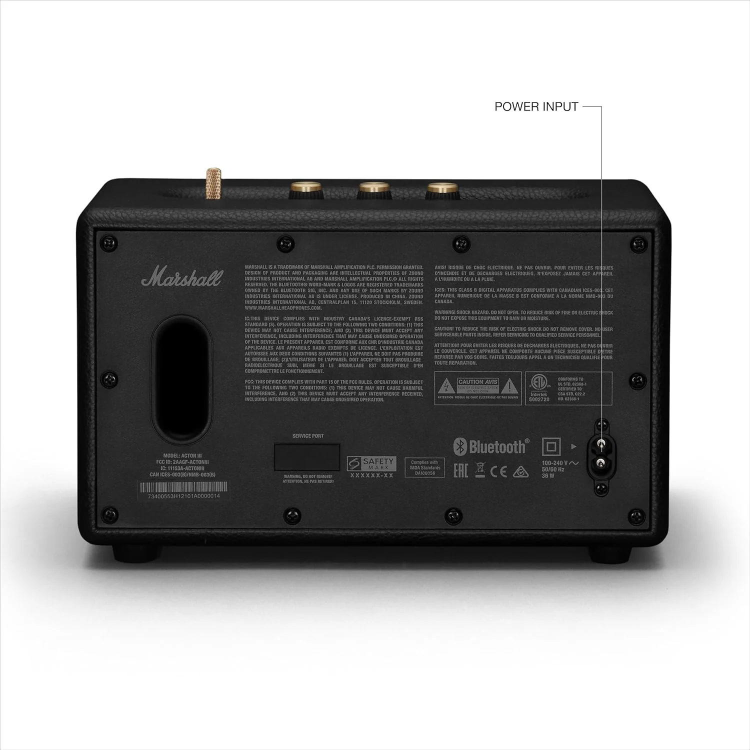 Marshall Acton III | Altavoz Bluetooth Doméstico | Sonido Estéreo Ampliado - Image 8