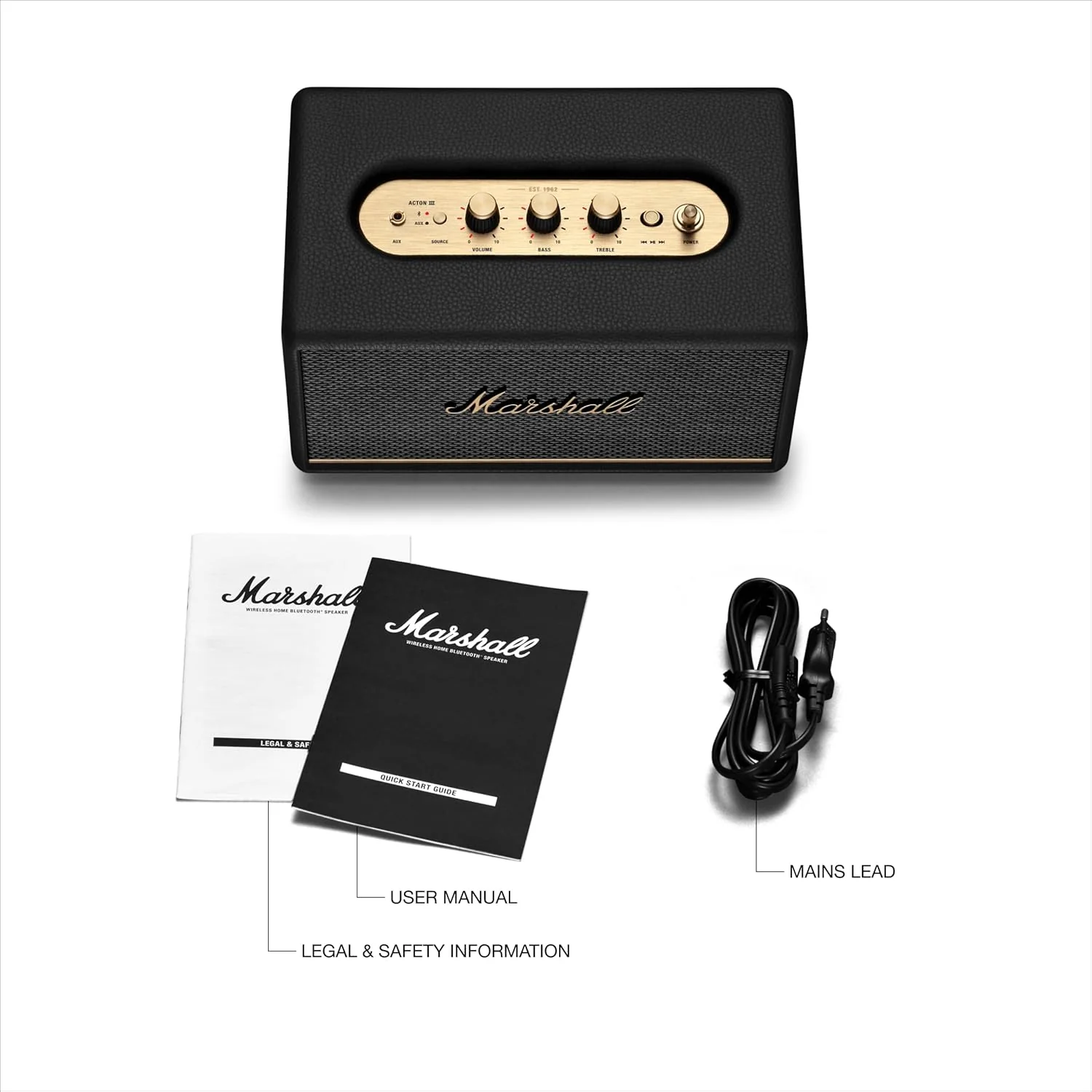 Marshall Acton III | Altavoz Bluetooth Doméstico | Sonido Estéreo Ampliado - Image 9