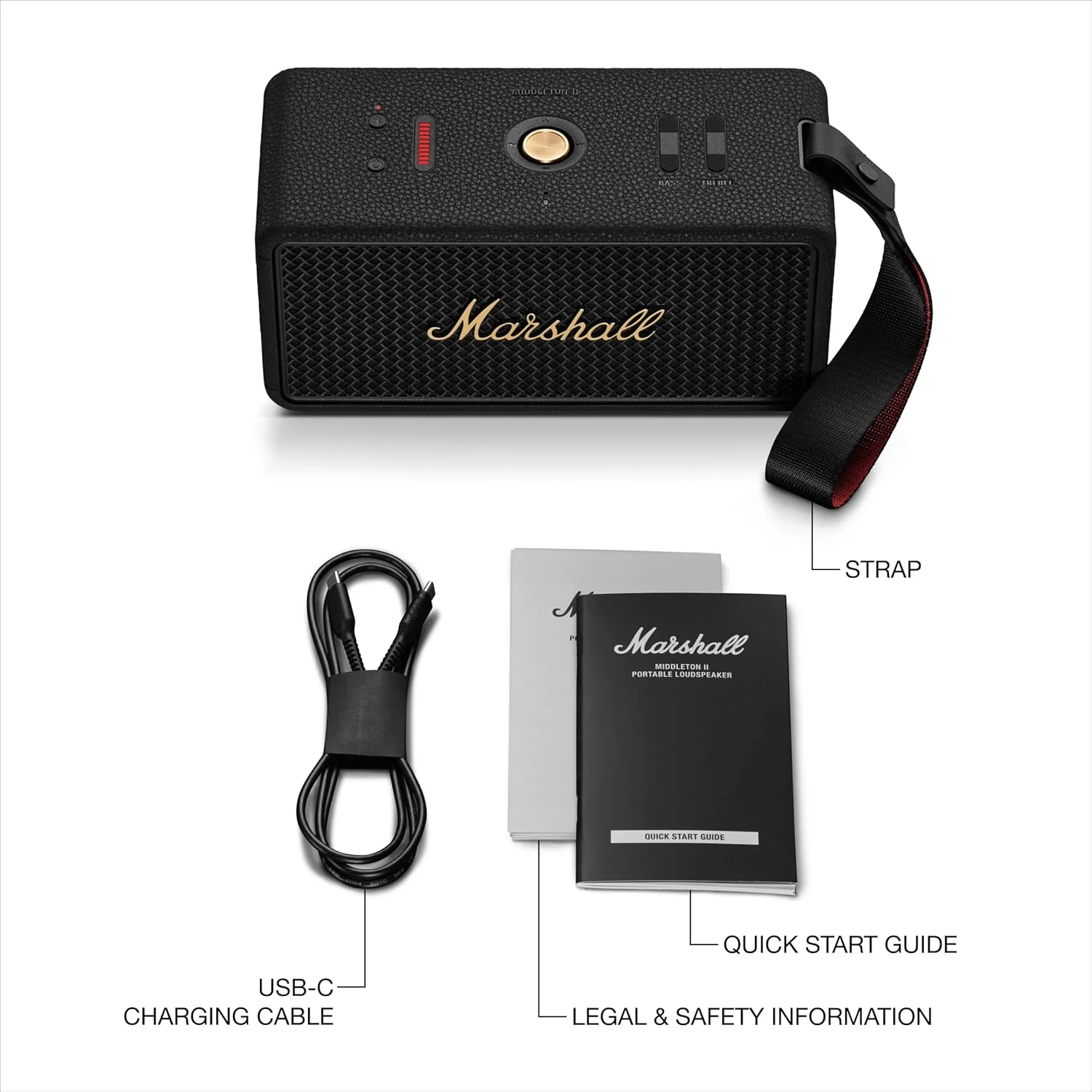 Marshall Middleton II | Altavoz Portátil IP67 con 30+ Horas - Image 3