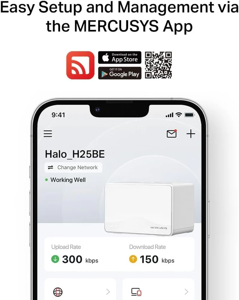 Mercusys Halo H25BE | Sistema Mesh Wi-Fi 7 BE3600 | Cobertura Total - Image 7