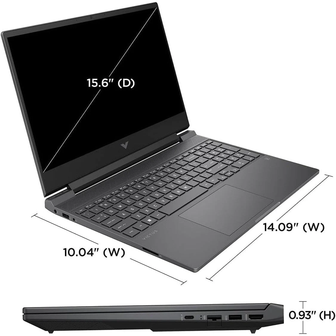 Notebook Gamer HP Victus 15 15.6" Ryzen 5 7535HS - Image 3