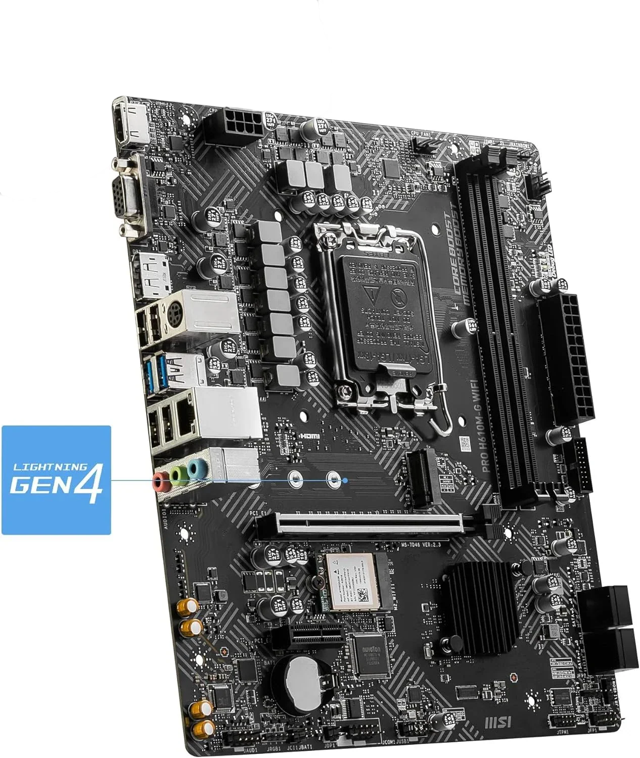 PRO H610M-G WIFI Placa Madre - Image 3