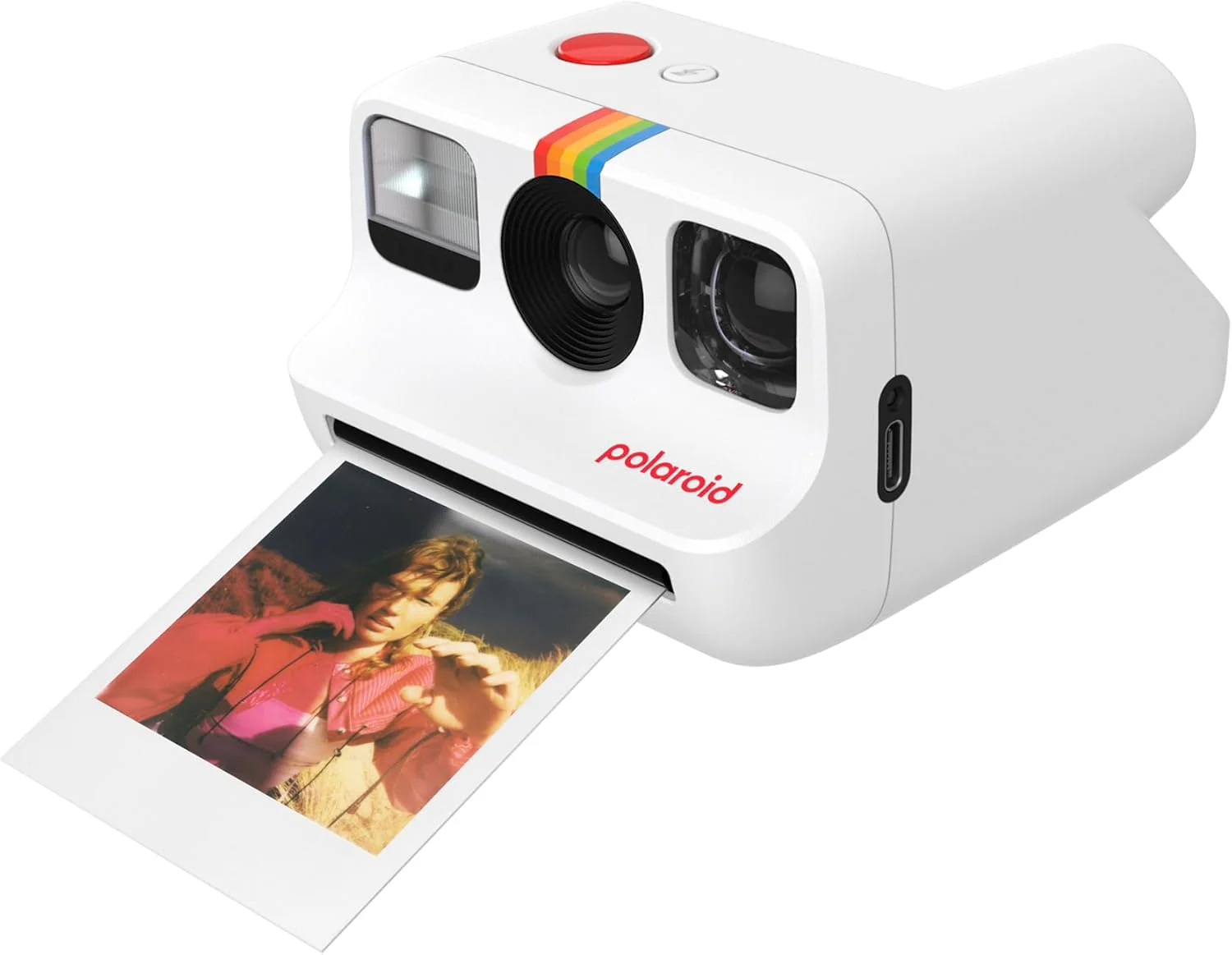 Polaroid Go Gen 2 - Cámara Instantánea Analógica, Carga USB-C, Revelado Instantaneo