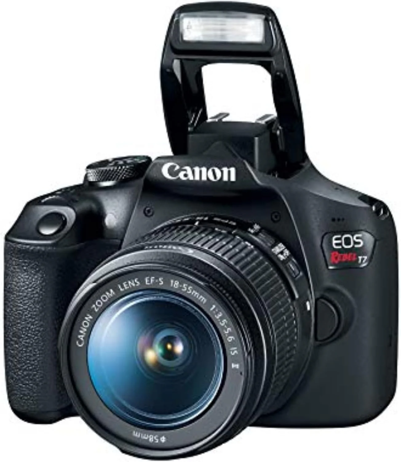Canon EOS Rebel T7 Cámara DSLR con lente de 18-55mm | Wi-Fi integrado | Sensor CMOS de 24.1 MP | Procesador de imagen DIGIC 4+ y videos Full HD - Image 5