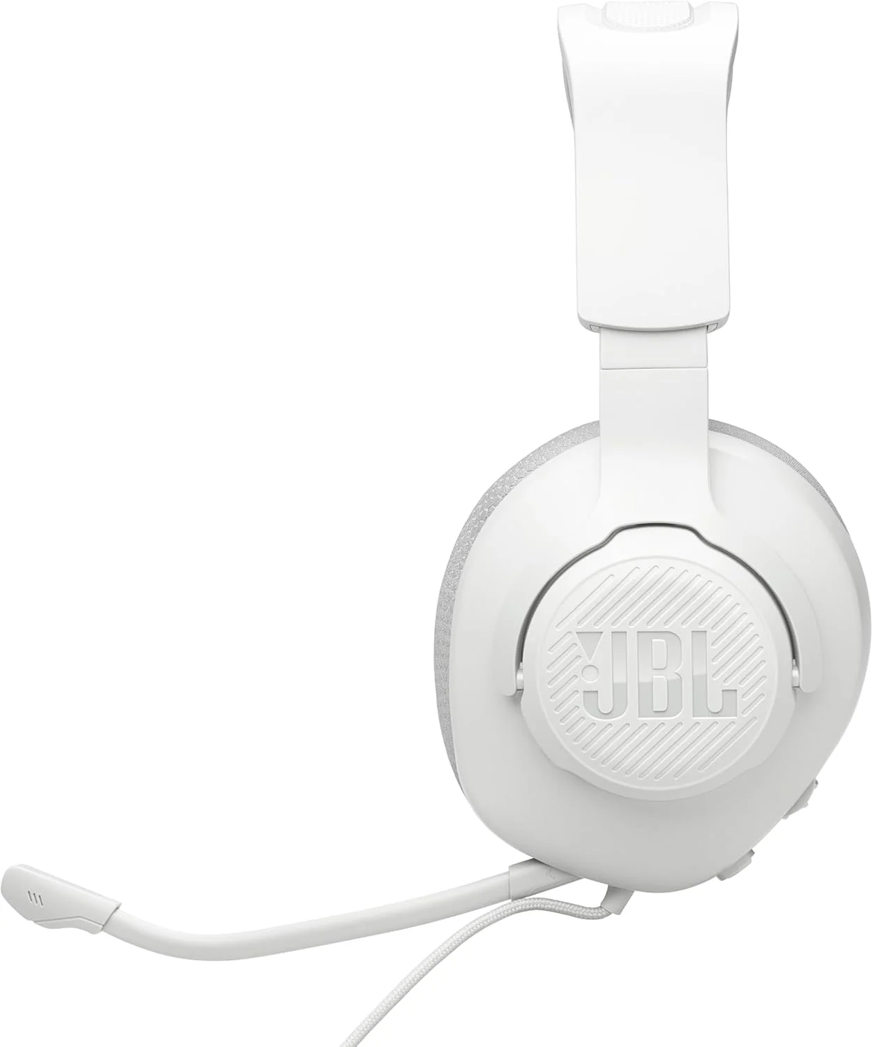 Quantum 100M2 - Wired Over-Ear Gaming Headset with Omnidirectional, Detachable Mic with Mute Option and Fabric-Covered Memory Foam Ear Cushions, Compatible with All Platforms (White) - Image 9