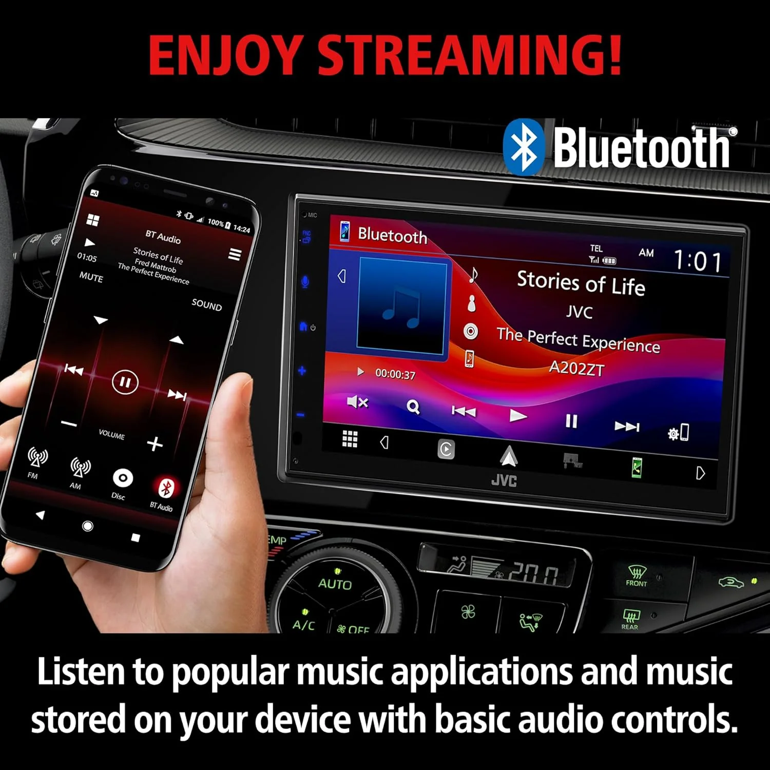 Radio Auto 6.8" | CarPlay y Android Auto Inalámbrico - Image 4