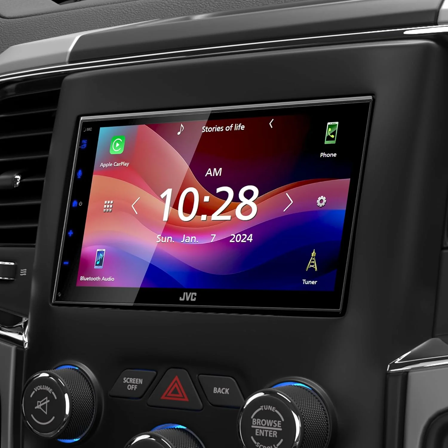 Radio Auto 6.8" | CarPlay y Android Auto Inalámbrico - Image 9