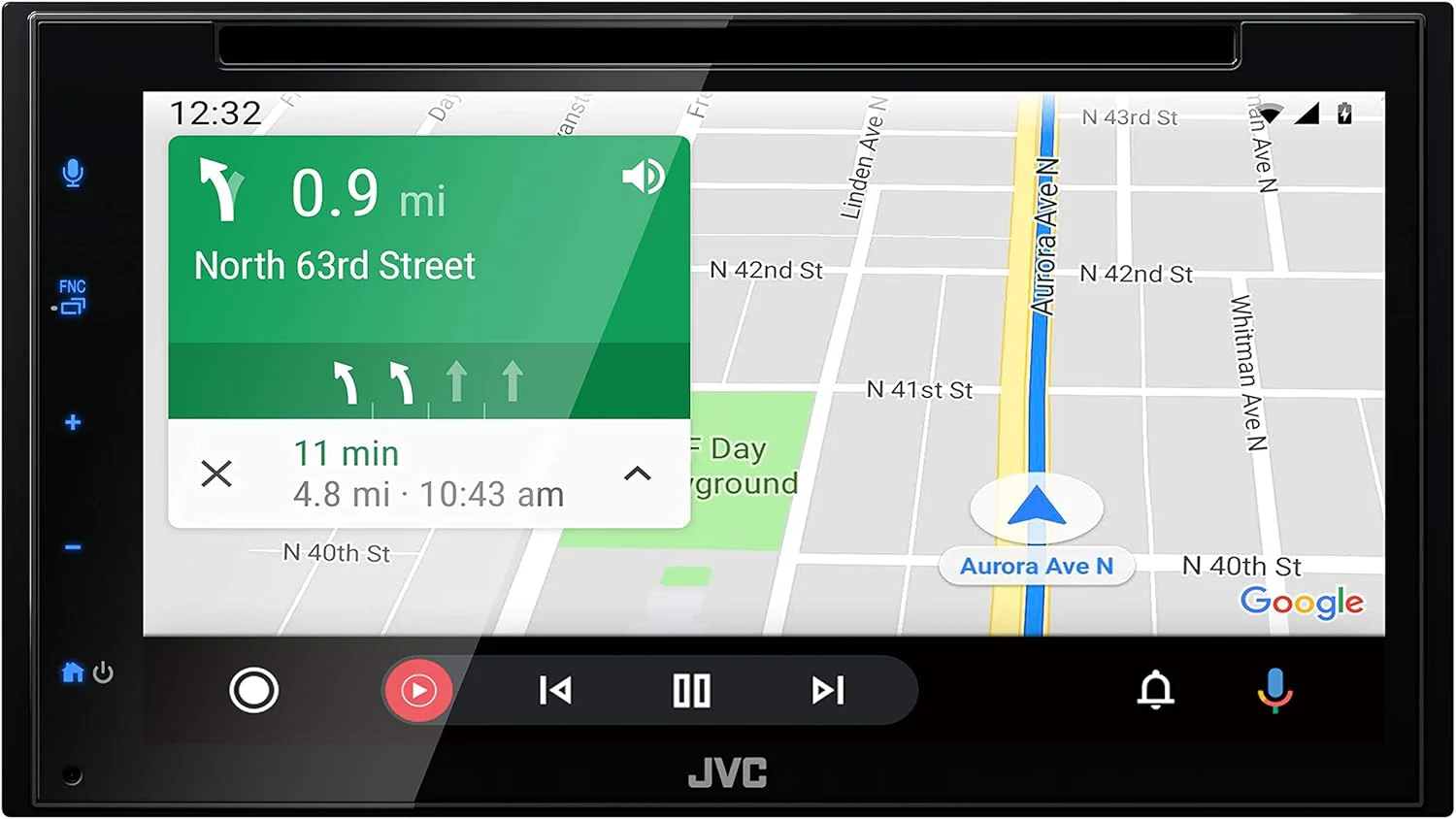Radio Auto DVD/CD 6.8" | CarPlay y Android Auto - Image 4