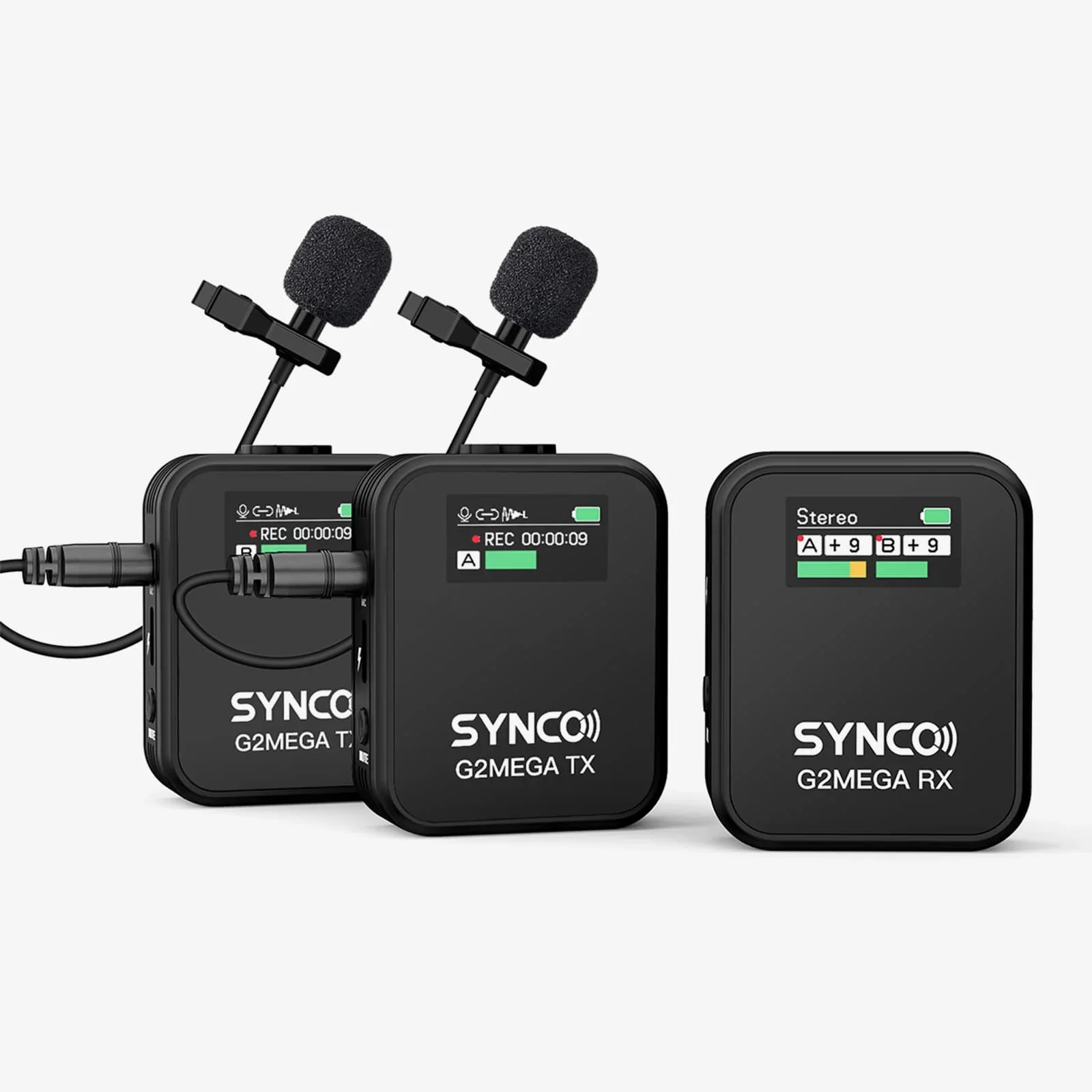Set de Micrófonos SYNCO G2(A2) MEGA