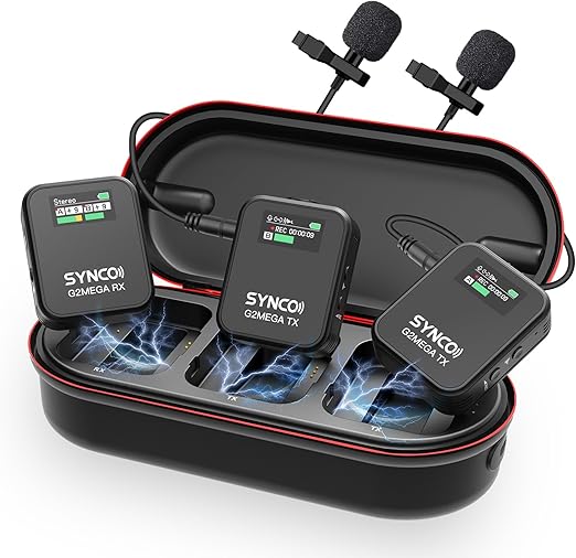 Set de Micrófonos SYNCO G2(A2) MEGA - Image 2
