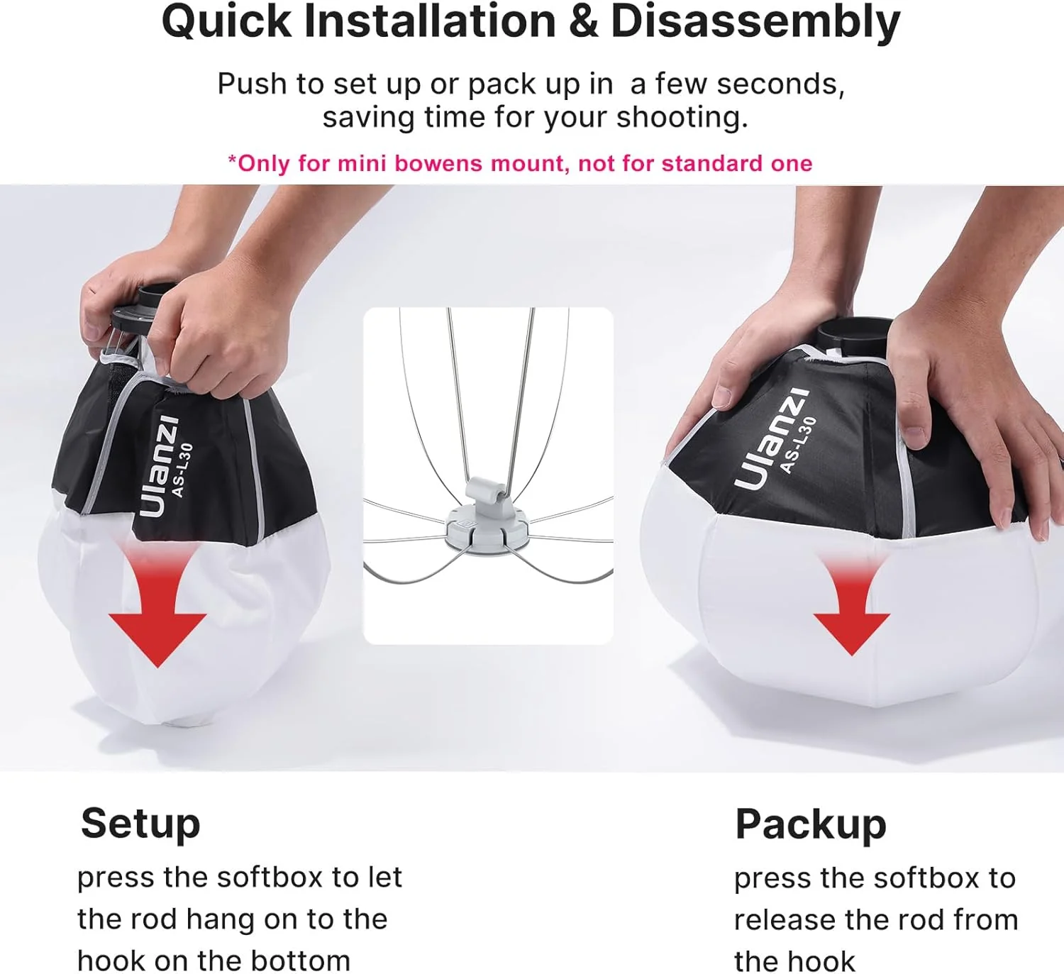ULANZI AS-L30 / AS-D45 - Softboxes - Image 2
