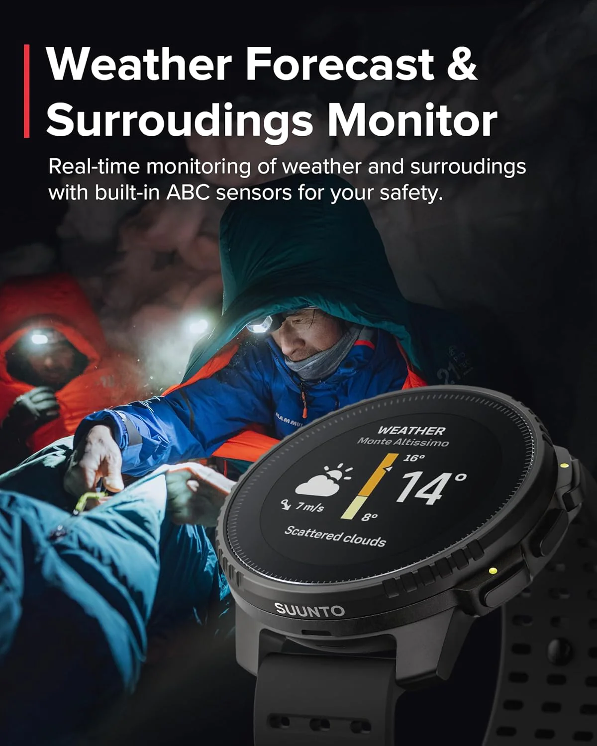Suunto Reloj GPS Vertical Solar – Mapas Offline, Dual-Band y Carga Solar - Image 12