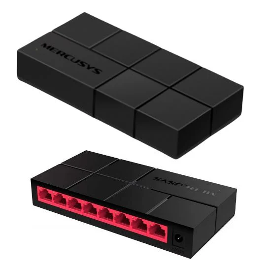 Switch Mercusys MS108G | 8 Puertos Gigabit 10/100/1000 Mbps