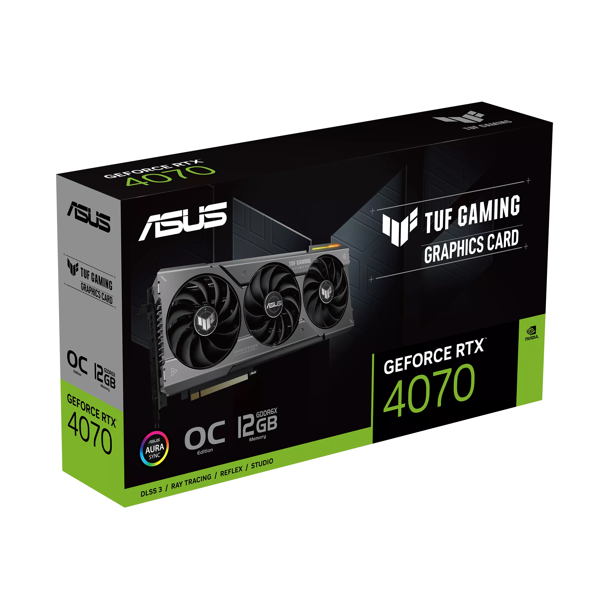 ASUS TUF Gaming GeForce RTX 4070 12GB GDDR6X OC Edition GPU - Image 2