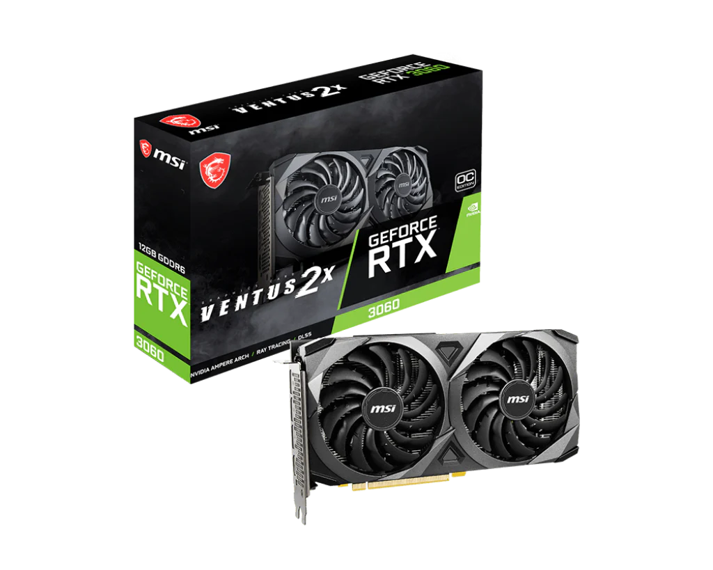 MSI GeForce RTX 3060 VENTUS 2X 12G OC GPU