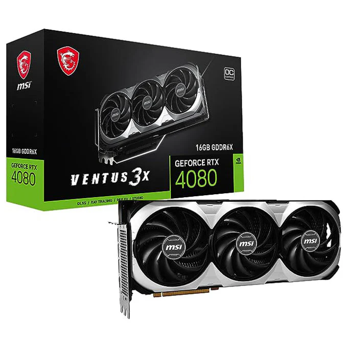 MSI GeForce RTX 4080 16GB VENTUS 3X OC GPU