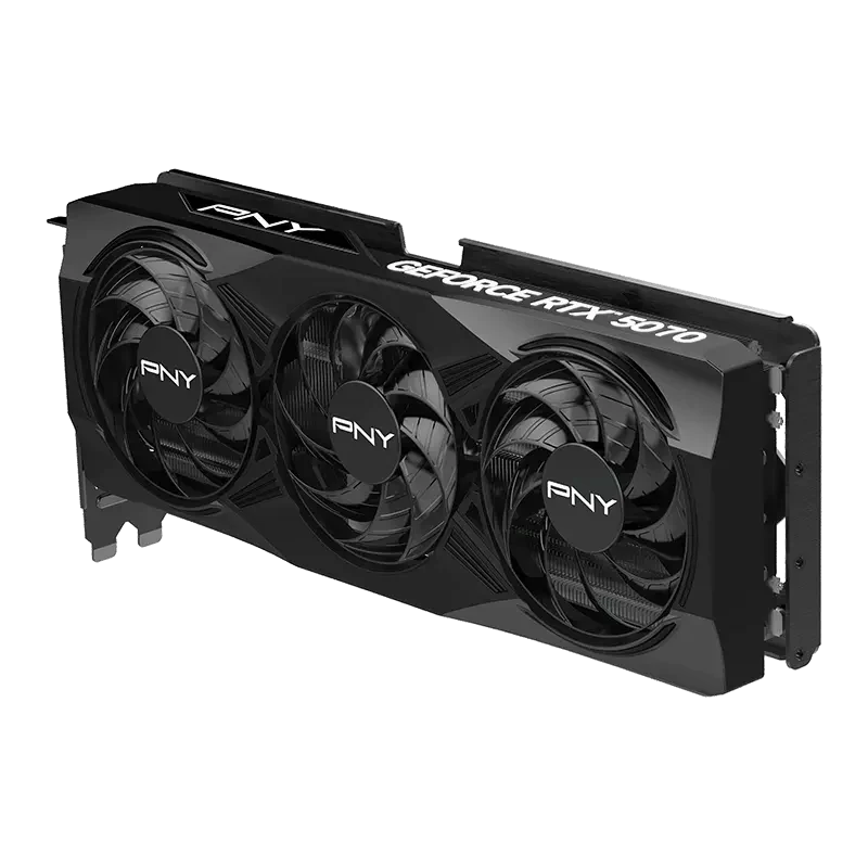 PNY GeForce RTX 5070 12GB Overclocked Triple Fan GPU - Image 3