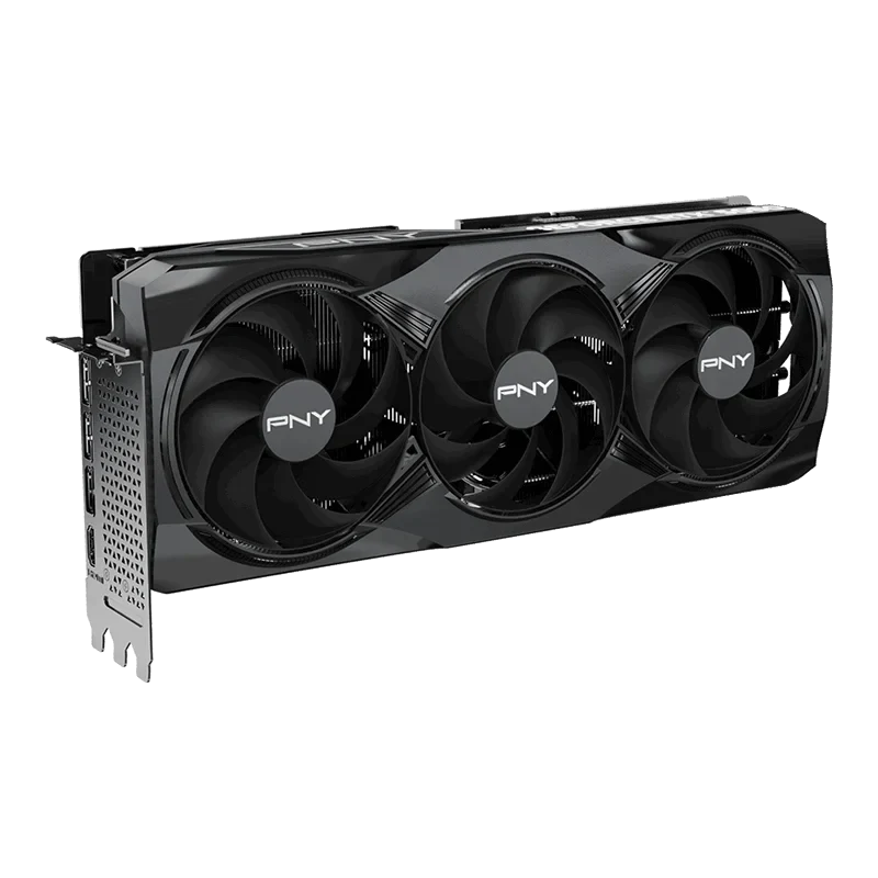 PNY GeForce RTX 5080 16GB Overclocked Triple Fan GPU - Image 4