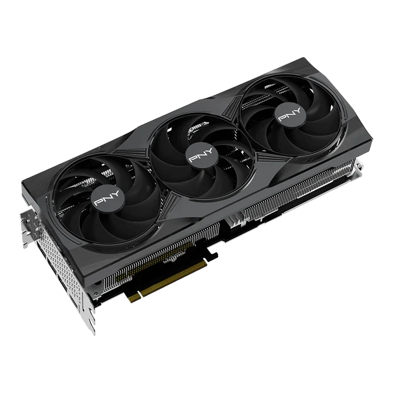 PNY GeForce RTX 5090 32GB ARGB Overclocked Triple Fan GPU - Image 2