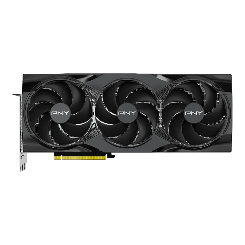 PNY GeForce RTX 5090 32GB ARGB Overclocked Triple Fan GPU - Image 3