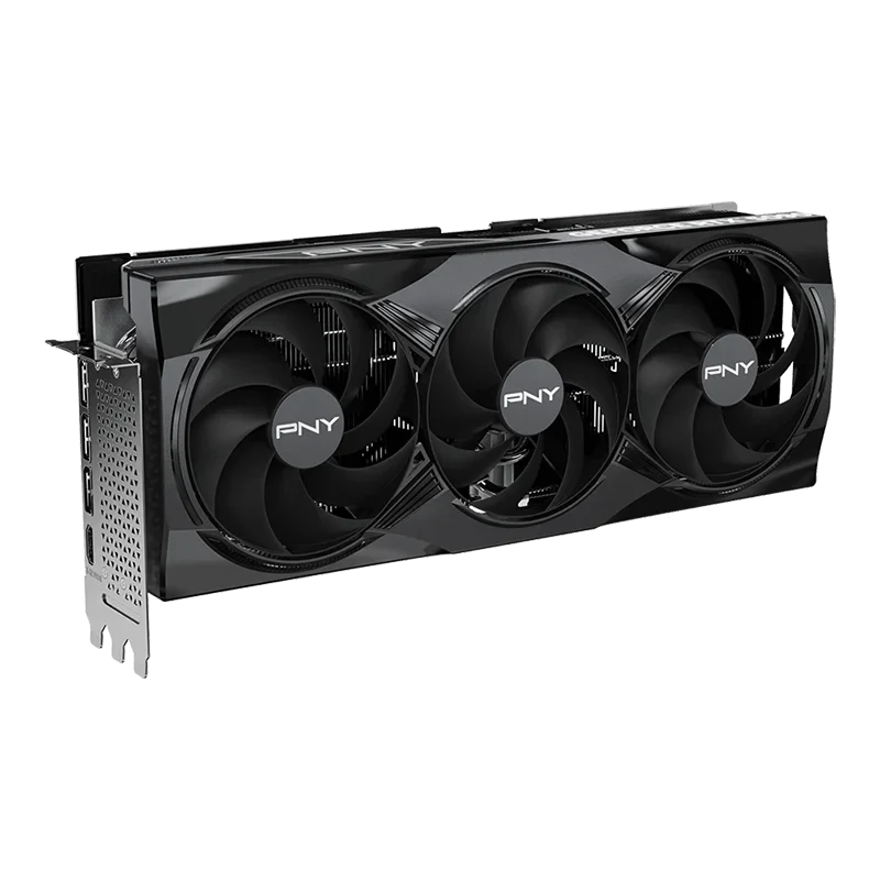 PNY GeForce RTX 5090 32GB ARGB Overclocked Triple Fan GPU - Image 4