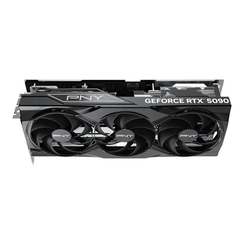 PNY GeForce RTX 5090 32GB ARGB Overclocked Triple Fan GPU - Image 6