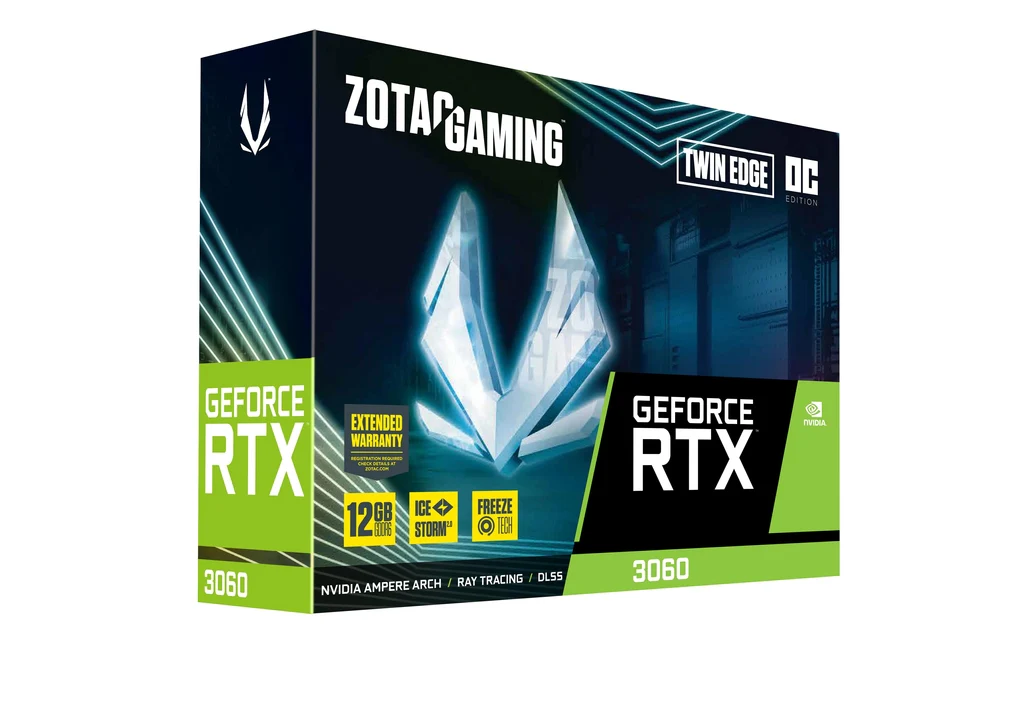 ZOTAC GAMING GeForce RTX 3060 Twin Edge OC GPU - Image 2