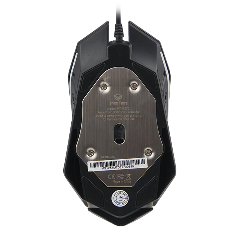 Mouse retroiluminado USB Meetion M371 - Negro - Image 5