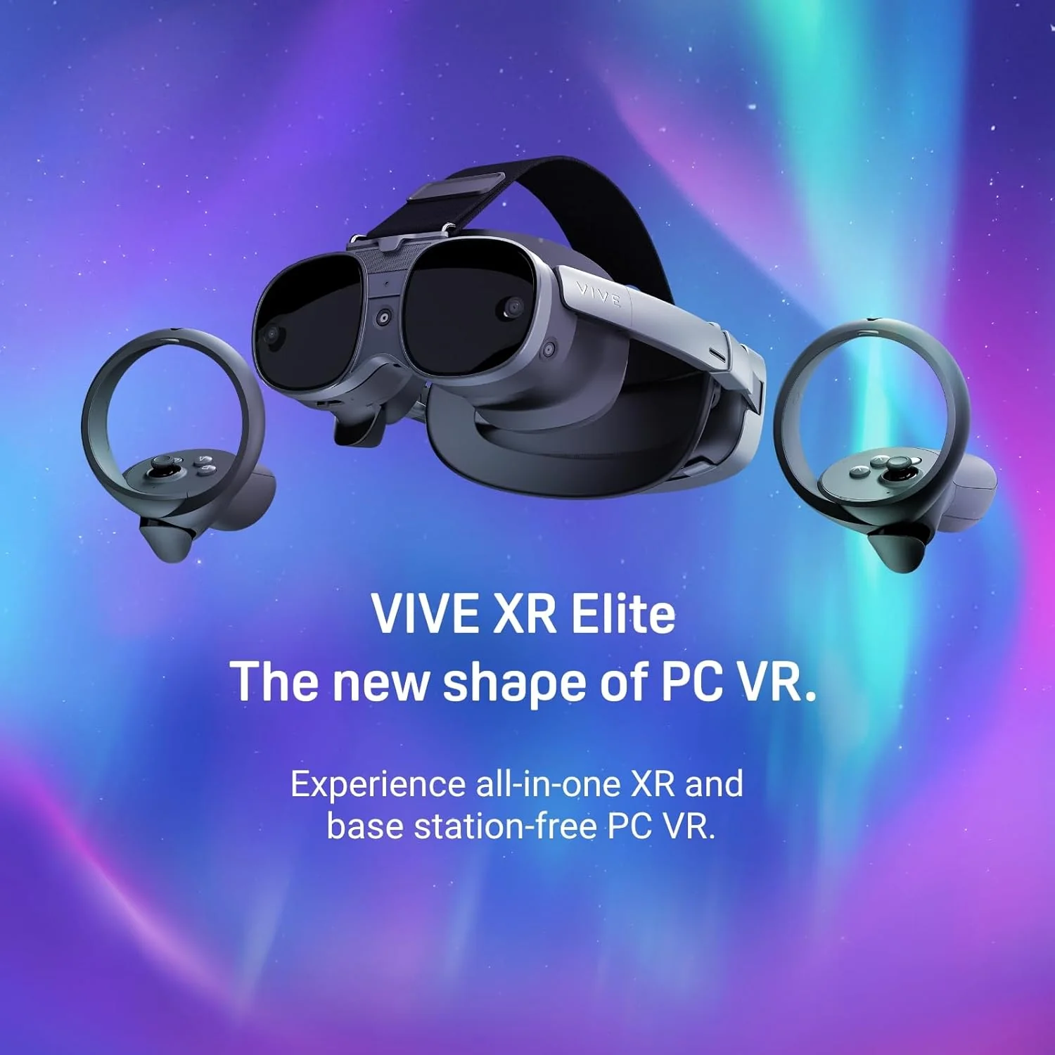 Vive XR Elite with Deluxe Pack — Mixed Reality and PC VR Headset + Controllers - Image 2